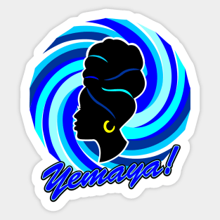 Yemaya Espiral Sticker